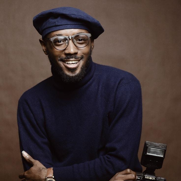 Arman Patel, Client Relations Director, discussing corporate gifting strategy with business clients